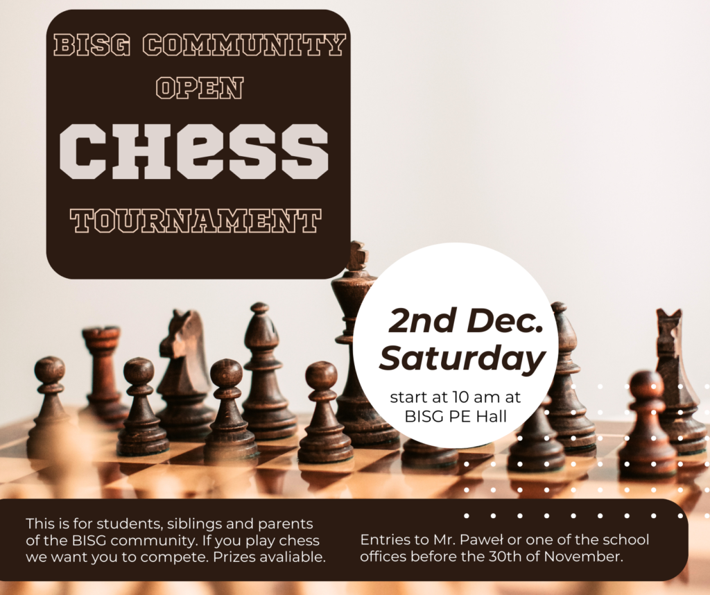BISG Community Open Chess Tournament 2023 - British International