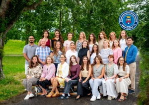 Group photo of the British International School Gdańsk Lower Primary teaching and support team.