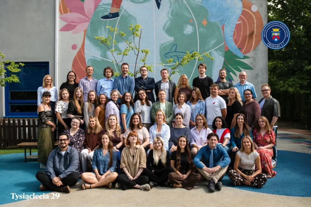 Group photo of the British International School Gdańsk